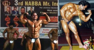 subhash won Nbba bodybuilding championship